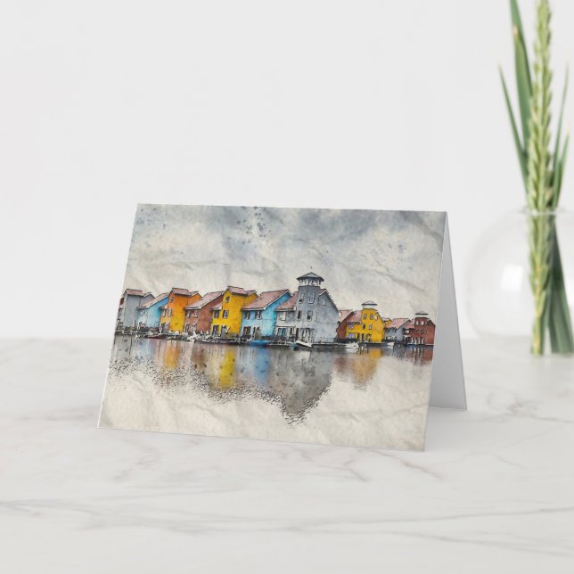 De Remerciements Carte Vierge River Living (Devant)