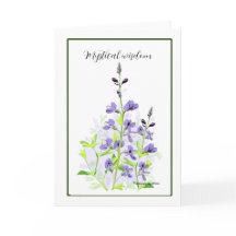 Carte Wild Indigo