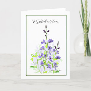 De Remerciements Carte Wild Indigo