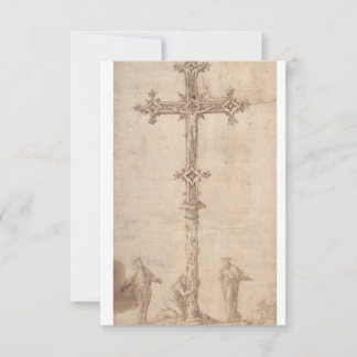 De Remerciements Crucifixion du Christ Carte Sainte | Pater Noster
