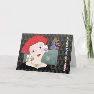 De Remerciements Dame Mah Jongg 01 Carte