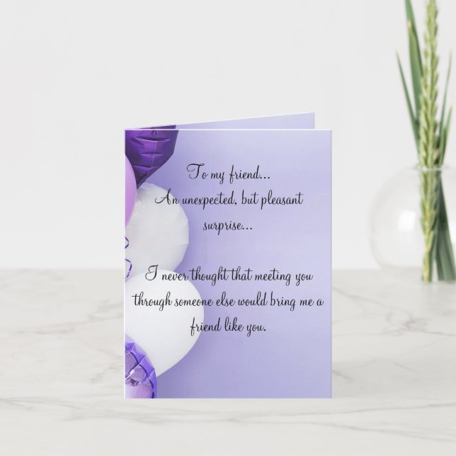 De Remerciements DNHallmark EXCLUSIVE : Carte d'anniversaire d'un a (Devant)