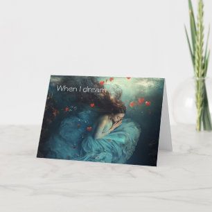 De Remerciements Dreaming of Love, Carte Saint Valentin