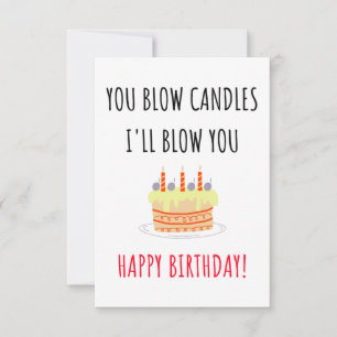 De Remerciements Drôle carte d'anniversaire pour lui, les hommes