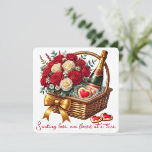 De Remerciements Envoi d'amour - Carte Saint Valentin