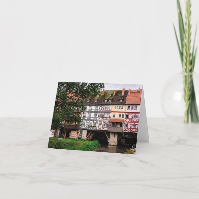 De Remerciements Erfurt Carte pour notes (Devant)