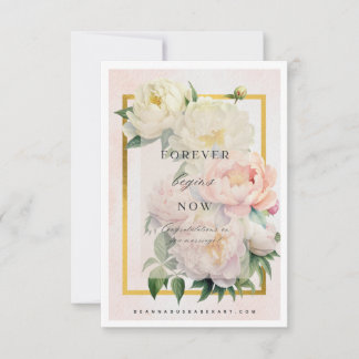 De Remerciements Félicitations Carte d'Art