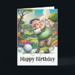 De Remerciements *~* Golf AP94 Senior Man Funny Humour Carte d'anni<br><div class="desc">(Code de recherche AP914pour trouver des articles similaires ) Transfert facile vers d'autres produits Zazzle. Funny Golf Birthday Card - Homme senior dans Golf Cart. Green, Saumon, Peach et big YELLOW SUN INSIDE MESSAGE - Modifier ou supprimer "Les anniversaires sont comme des balles de golf — vous perdez quelques-uns au...</div>