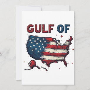 De Remerciements Golfe d'Amérique Carte USA Trump Golfe du Mexique