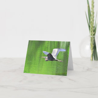 De Remerciements Heron Over The Water #3 - Carte blanche