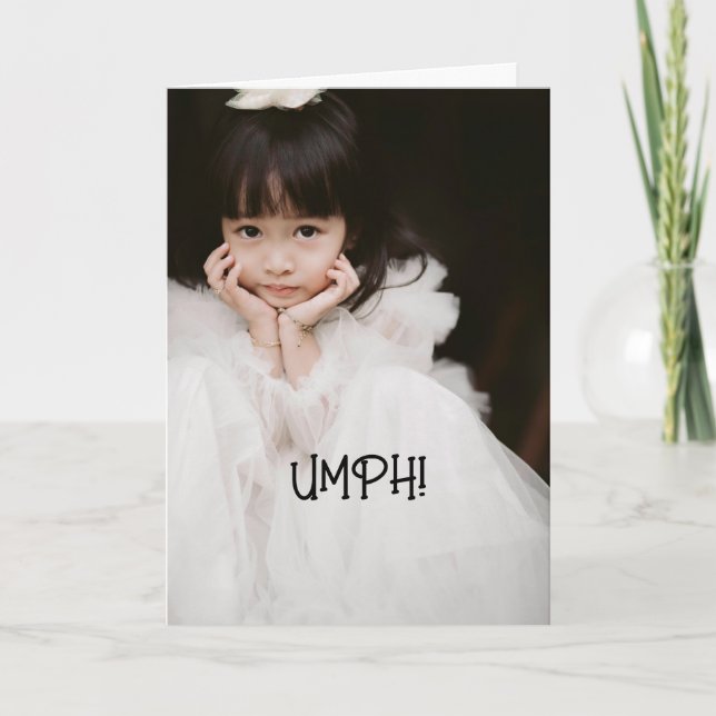 DE REMERCIEMENTS HEUREUX ! CARTE D'ENTRÉE (Devant)