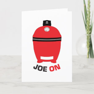 De Remerciements Joe Sur Red Kamado Carte Anniversaire Vierge