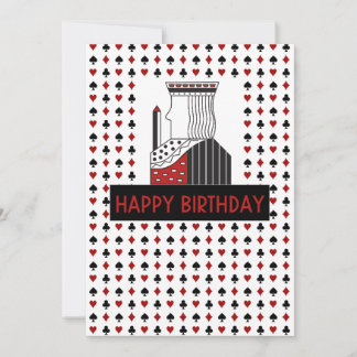 De Remerciements Jouer Carte KING BANTHDAY