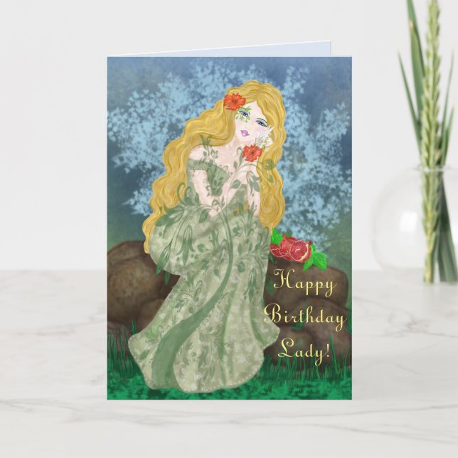 DE REMERCIEMENTS JUSTE JOLIE CARTE D'ANNIVERSAIRE (Devant)