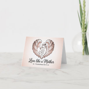 De Remerciements L'amour comme une mère fête des mères Carte chréti