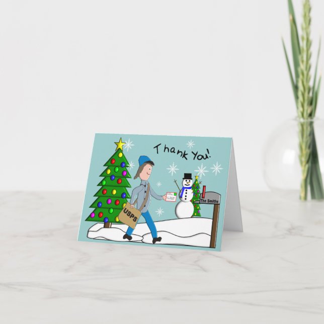 De Remerciements LETTRE PORTE "Merci" Carte pour notes (Devant)