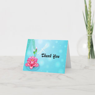 De Remerciements Lotus All Occasion Carte pour notes