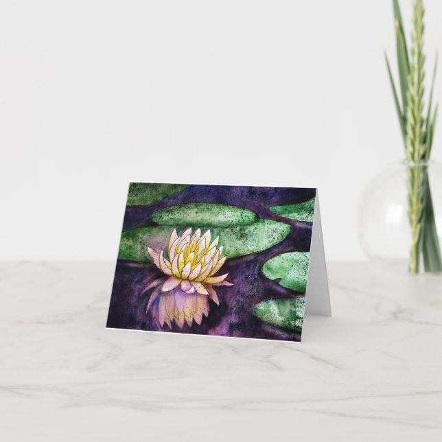 De Remerciements Lotus All Occasion Carte pour notes (Devant)