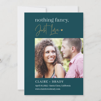 De Remerciements Love Just Love EDITABLE COLOR Enregistrer la carte