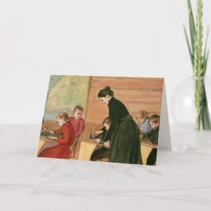 De Remerciements Merci, professeur. Carte Fine Art