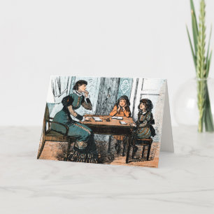 De Remerciements Merci, professeur. Carte personnalisée Art vintage