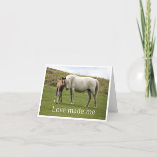 De Remerciements Nouvelle carte bébé