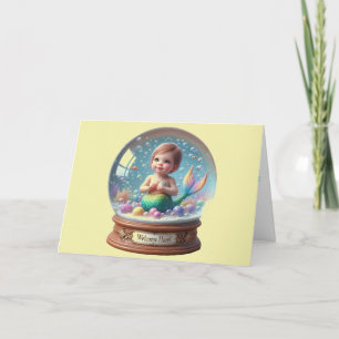 De Remerciements Nouvelle carte mère personnalisée pour bébé
