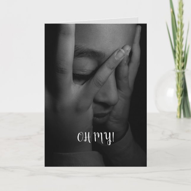 DE REMERCIEMENTS OH MA CARTE D'ANNIVERSAIRE BATTUE (Devant)