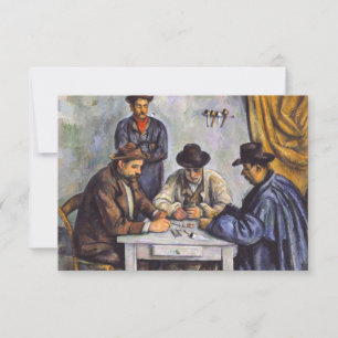 De Remerciements Paul Cezanne - La carte