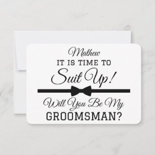 De Remerciements Personnalisé Funky Mariage Groomsmen Ma carte Groo