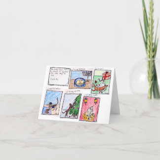 De Remerciements Petites choses Carte pleine vierge
