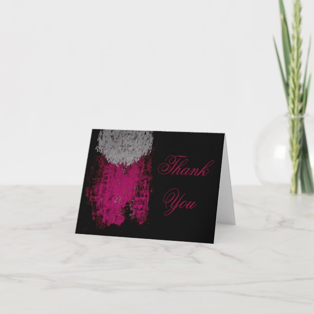 De Remerciements Princesse Chandelier 2 ~ Carte (Devant)