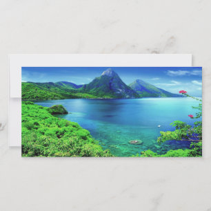 De Remerciements Sainte-Lucie La carte des Pitons
