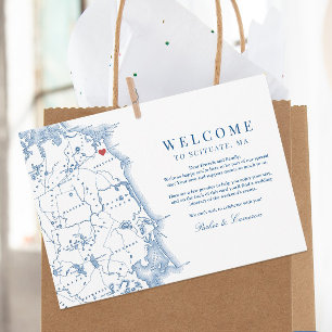 De Remerciements Scituate MA Carte Mariage Accueil et Itinéraire