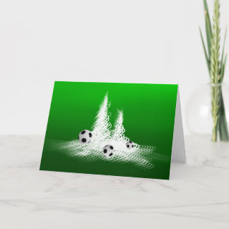De Remerciements Soccer Trees 2025 - Carte Noël/Fêtes