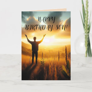 DE REMERCIEMENTS SOLEIL FILLE CARTE D'ANNIVERSAIRE
