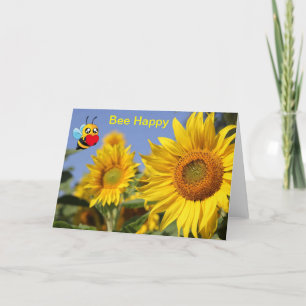 De Remerciements Soyez Heureux. Carte vierge