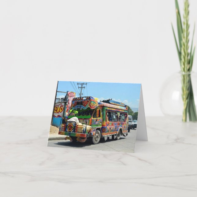 De Remerciements TapTap Haïti carte blanche (Devant)