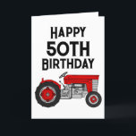 De Remerciements Tracteur vintage Age personnalisé Carte d'annivers<br><div class="desc">Cette carte d'anniversaire vintage personnalisée pour tracteur comporte mon doodle d'un tracteur vintage,  avec l'âge personnalisé - idéal pour les fermiers et les amateurs de tracteurs !</div>