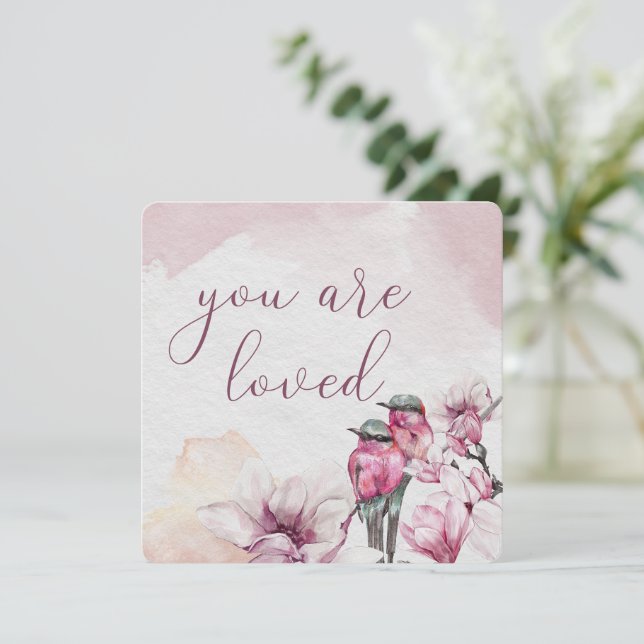 De Remerciements Votre Valeur Est Reconnu - Carte D'affirmation (Debout devant)