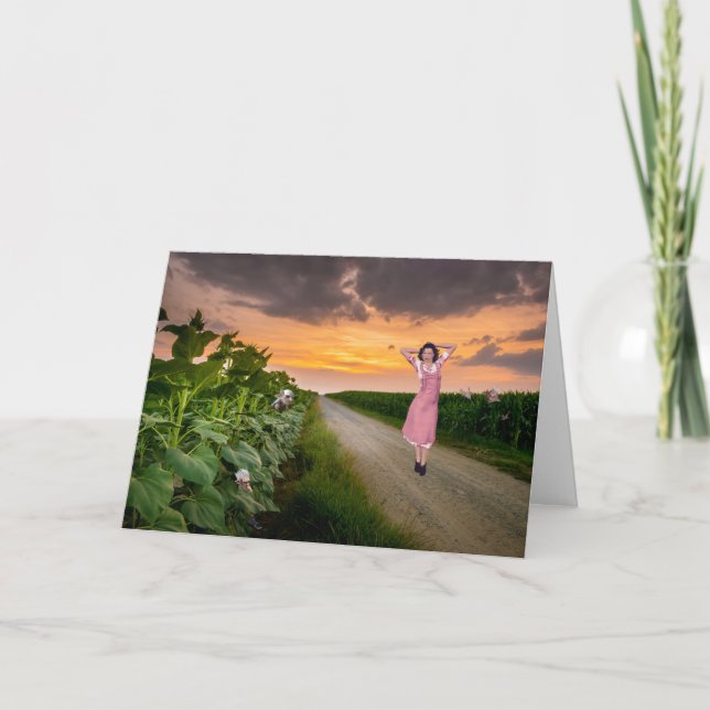 De Remerciements Vous ne marcherez jamais seule Carte d'Halloween (Devant)