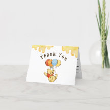 Winnie La Carte "Merci" Pooh