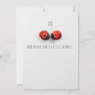 De Remerciements XO HUGS AND KISSES BUGS VERSION 1 Carte Saint Vale