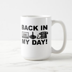 De Retour Dans Ma Journée Retro Funny Mug