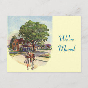 De rétros couples de carte postale nous avons