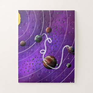 De Saturne à la Lune Puzzle