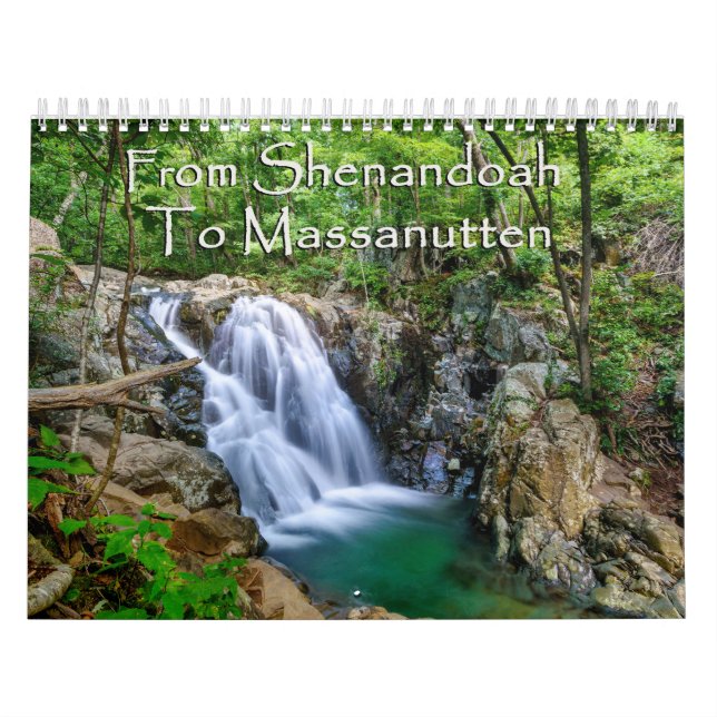 De Shenandoah à Massanutten Calendrier (Protection)