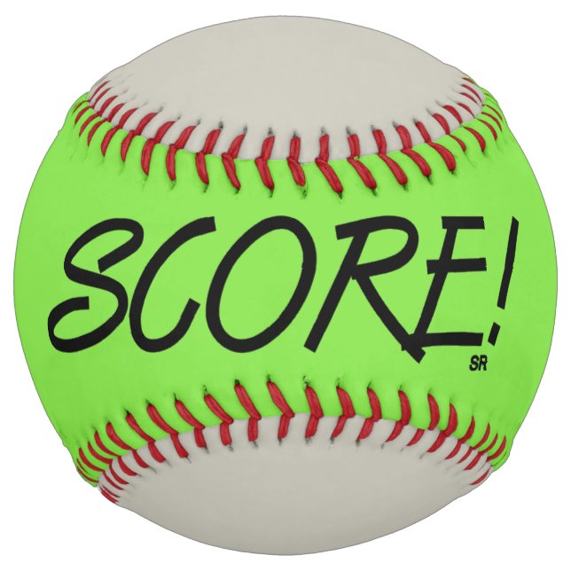 De Softball Chaux et balle douce grise (Devant)