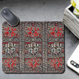 De Souris Aspect tapis oriental - rouge blanc noir