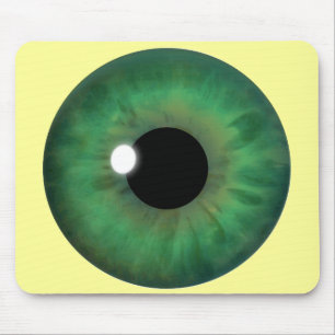 De Souris Cool personnalisé Green Eye Iris Mousepad Tapis d